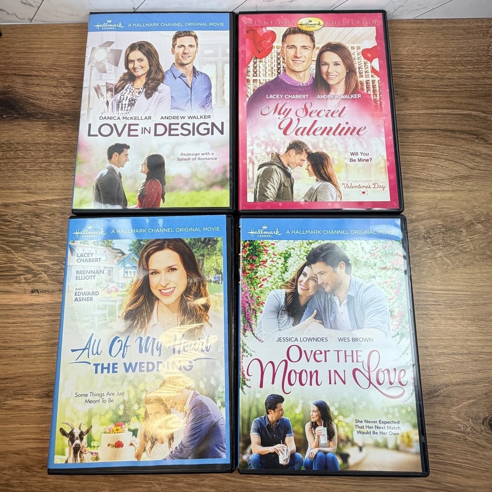 Hallmark Channel Original Movies DVD Lot of 4 NEW SEALED Romantic Movies